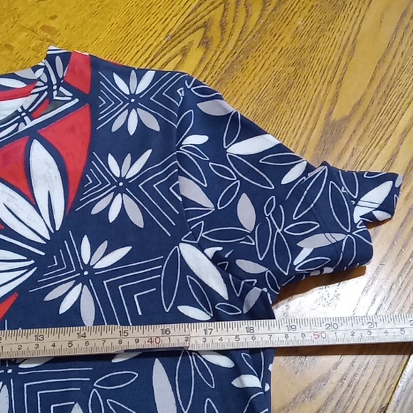 TORY BURCH Womens Dress STRETCH FLORAL FLOWERS  Used Preowned Summer Spring yy - Picture 8 of 9